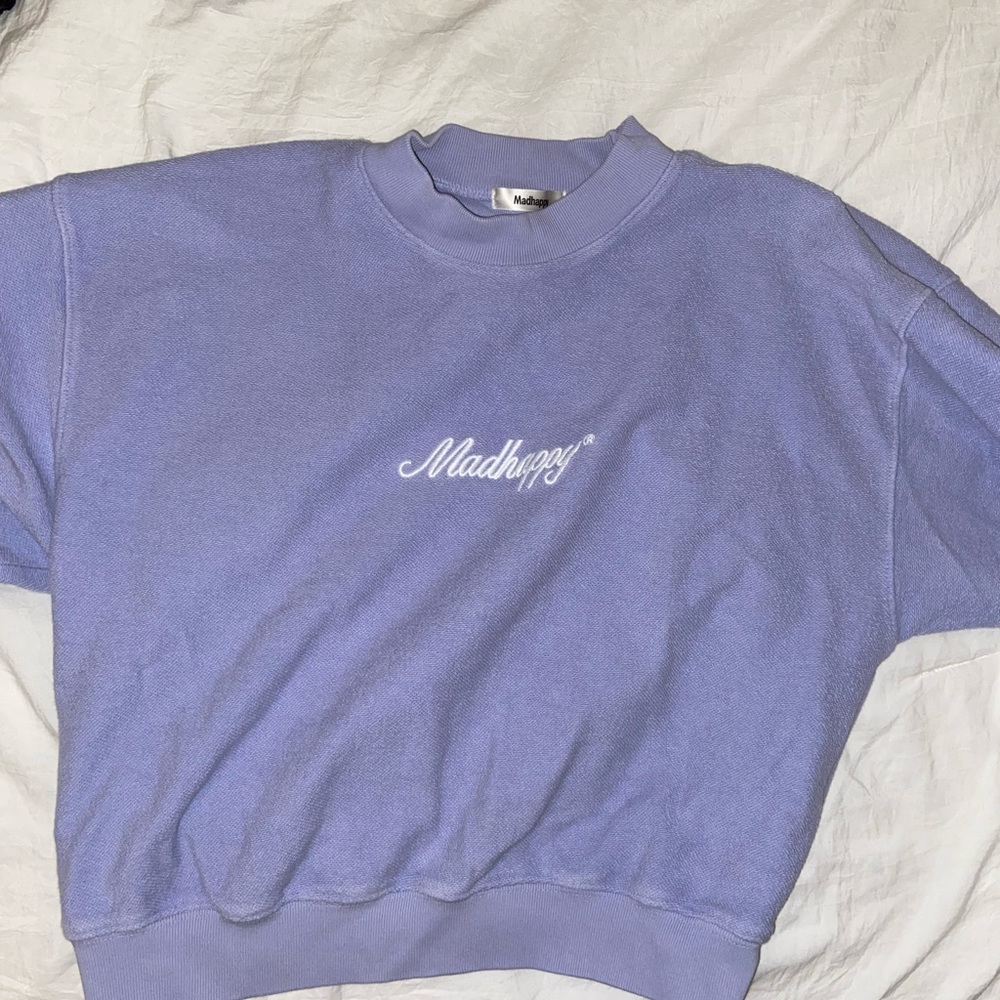 Madhappy periwinkle crew neck
